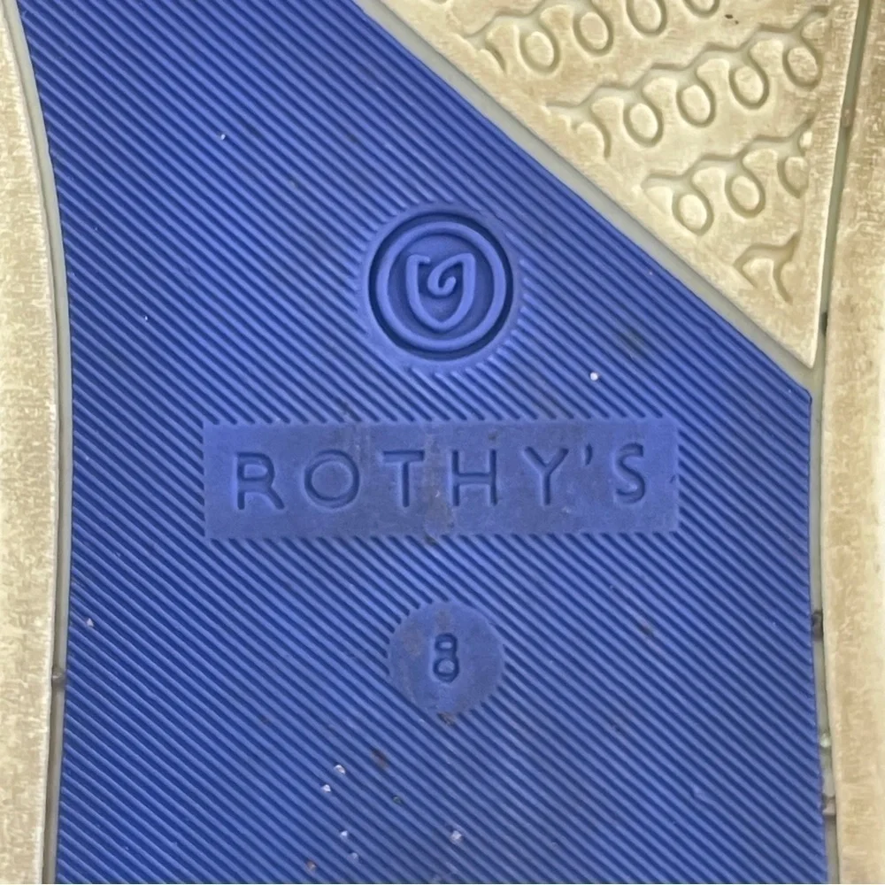 Rothy's The Original Slip On Sneaker Navy Blue Size 8